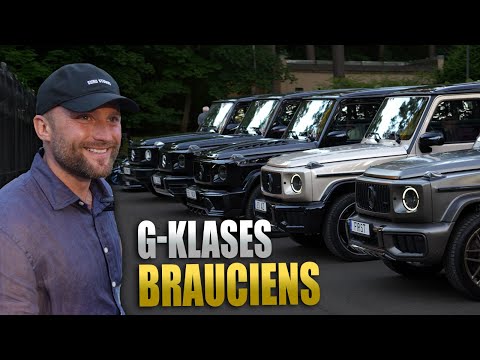 G-Wagon Meet Rīgā – grandiozākais G-Klases brauciens Latvijā