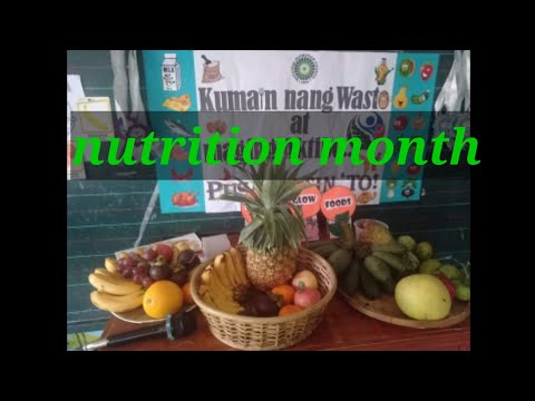 Nutrition Month costume - YouTube
