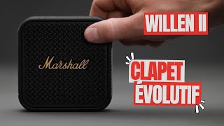 Découverte de la Marshall Willen II : Enceinte Bluetooth Robuste et Polyvalente, Son Exceptionnel