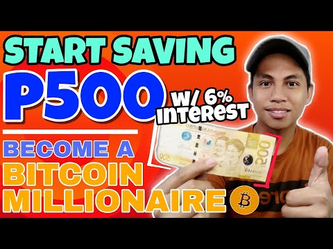 START SAVING at P500 w/ high interest + Become a BITCOIN MILLIONAIRE THIS YEAR | Judezz