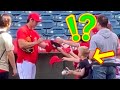 大谷からやっとサインを貰えた少年が次の瞬間・・純粋過ぎる少年に父親も思わず胸が熱くなるわ！【shohei ohtani】
