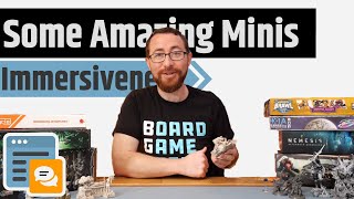 Some Of My Favorite Miniatures In Games - Nemesis, Burncycle, Foundations of Rome & More