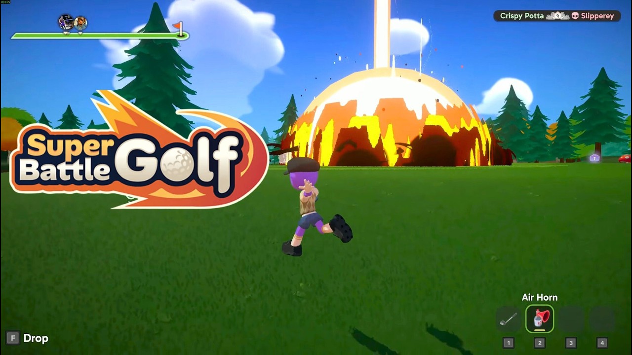 1ST ROUND OF SUPER BATTLE GOLF