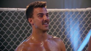 Noah Takes Advantage of Ed's Forfeit in the Wrestling Match - The Bachelorette