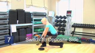 How to do the Reverse Woodchopper Exercise : Personal Fitness