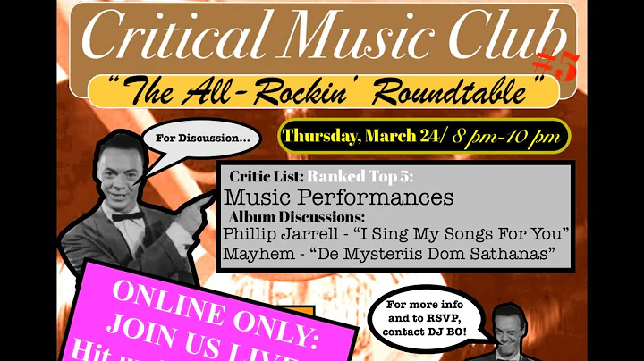 Critical Music Club #5: Full Meeting, with special...