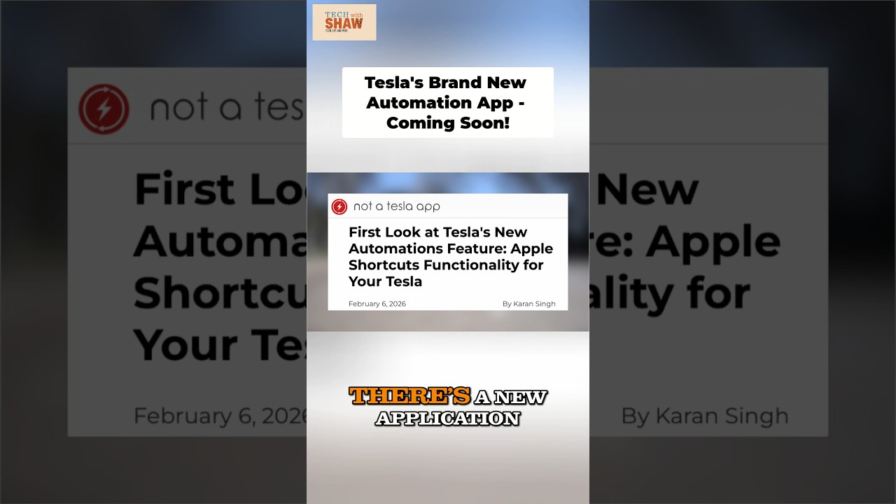 Tesla запускает приложение Automations в Китае. Скоро появятся интеллектуальные сценарии вождения...