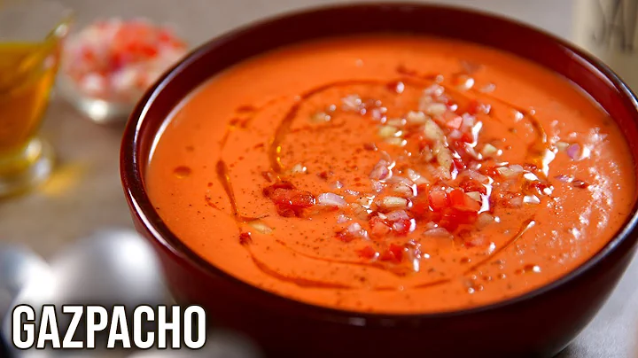 Gazpacho | How To Make Cold Tomato Soup | Spanish Tomato Soup | Summer Recipe | Varun - DayDayNews