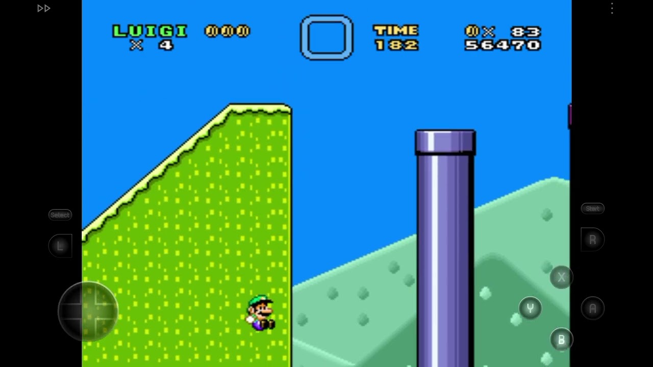 Super Mario World Luigi's Mystic Saga Rom hack SNES  Part 1