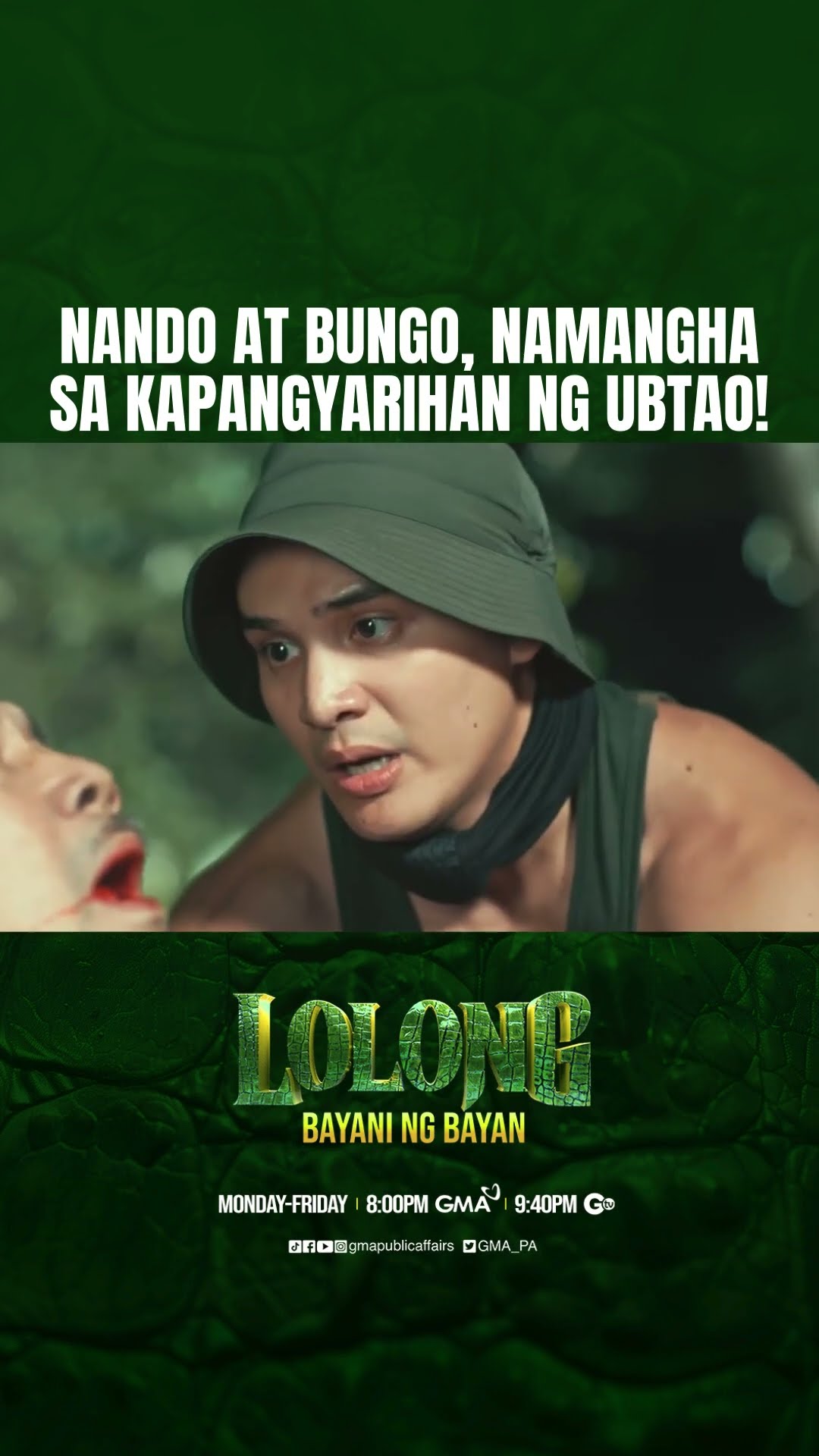 Nando at Bungo, namangha sa kapangyarihan ng Ubtao! | Lolong 2
