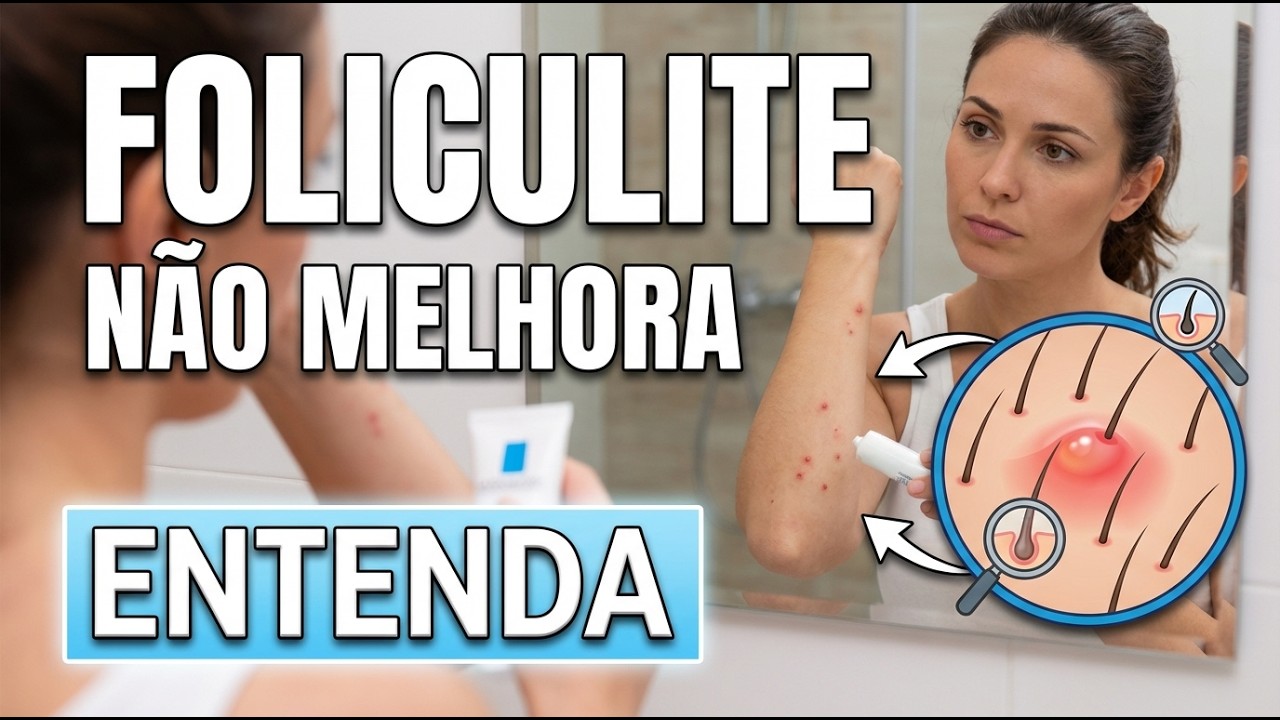 JÁ TENTOU DE TUDO E AINDA SOFRE COM FOLICULITE? [VEJA O QUE PODE ESTAR FALTANDO]