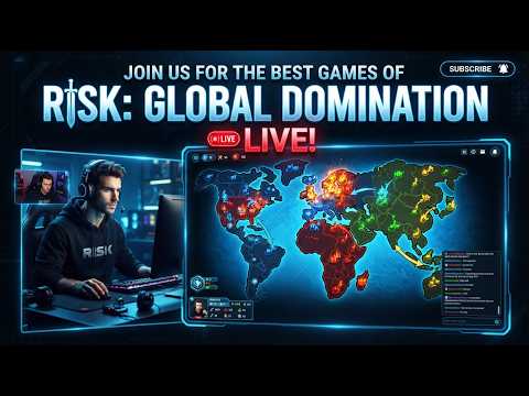 Mengambil Risiko dalam Penaklukan Ibu Kota! | Risk: Global Domination Live