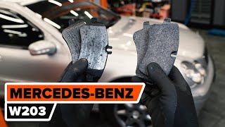 Разглобяване на Комплект накладки на MERCEDES-BENZ - видео ръководство