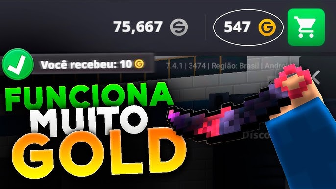 Novo PROMOCODE de 100 GOLD pra TODO MUNDO e review da ATUALIZAÇÃO do Block  Strike 7.3.5 