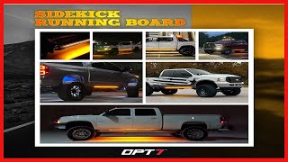 Great product -  OPT7 2pc 60 Sidekick Running Board LED Strips w/SEQUENTIAL Amber Turn Signal, DRL