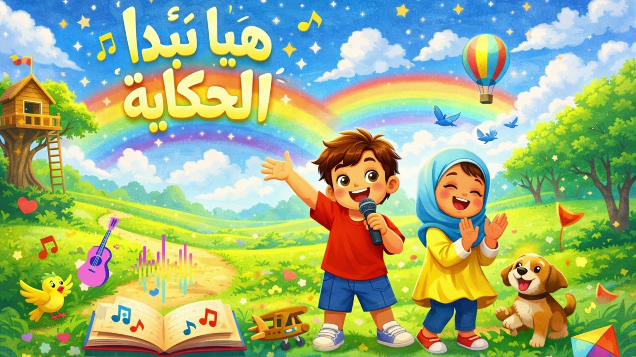 اغنية هيا نبدأ الحكاية 🚆 | أغنية مشوقة للأطفال