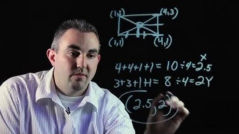 How to Find the Centroid of a Quadrilateral : Algebra, Geometry & Other Math Tips