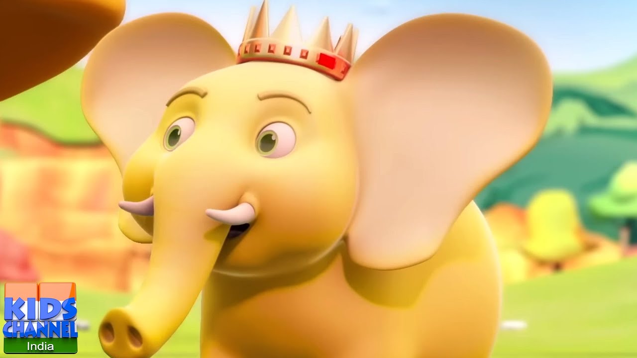 ⁣हाथी राजा, Hathi Raja, Hindi Rhyme And Kids Song