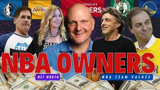 NBA Owners' Jaw-Dropping Wealth and Staggering Team Values 2024