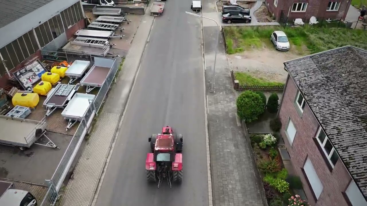 Case IHC 1255XL Drohnen Aufnahme