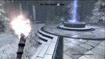 Skyrim: REAL Glitch Infinite Sprint