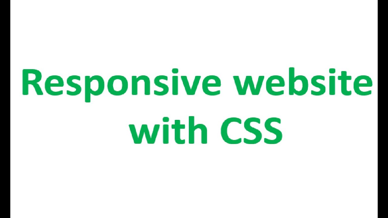 web responsive New Update Lập trình Web - Responsive với thẻ media trong Css