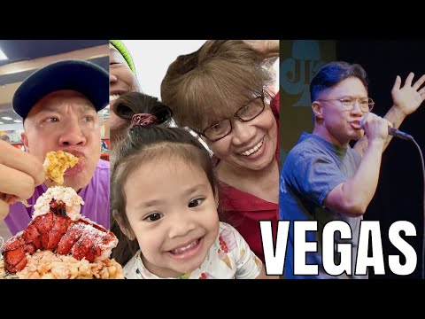 My Toddler Practices Her Thai + The Most Expensive Food Court Food! And We Did Stand Up In Vegas!