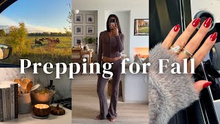 Full Prepping for FALL | getting back into routine, decorating the house, fall nail appt & cozy nights in Guide