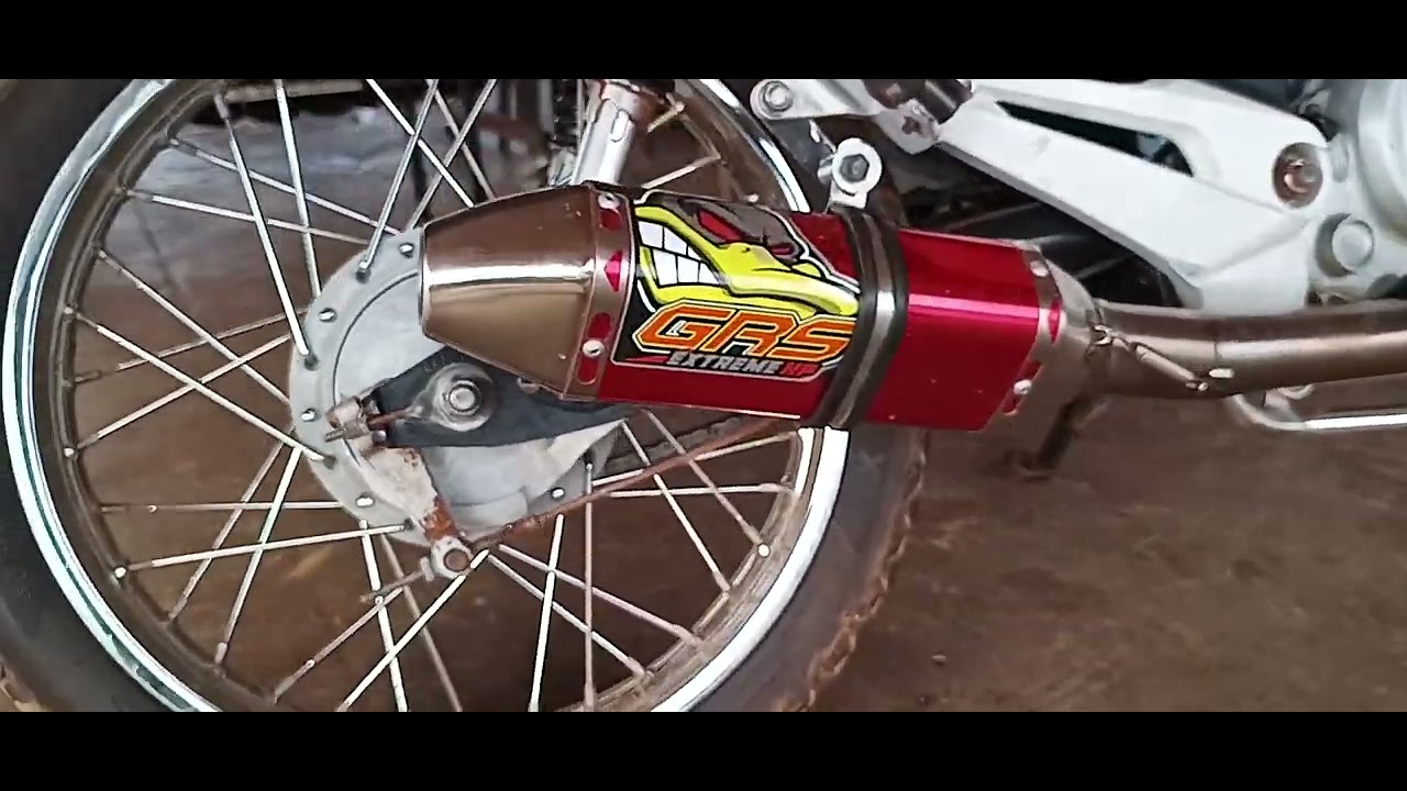 Escapamento GRS Racing Extreme vermelho