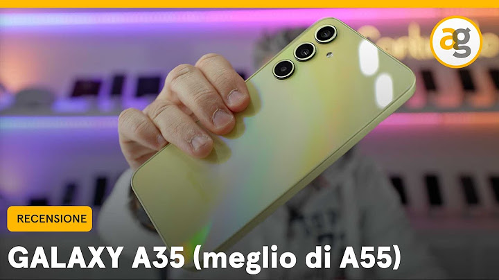 Recensione GALAXY A35 SAMSUNG