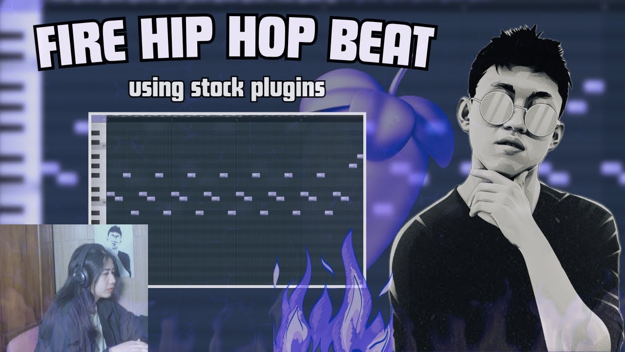 Making a Fire Hip Hop Beat Using Stock Plugins | FL Studio Cookup - YouTube