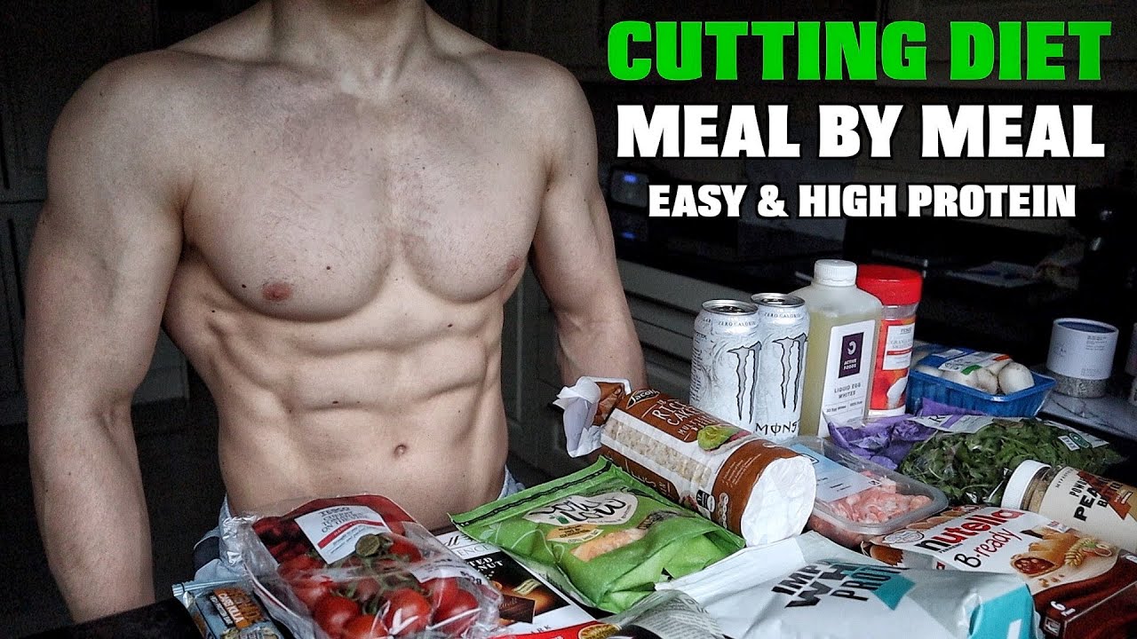 Full Day of Cutting Diet (2200 Calories) | High Protein Meals for Fat