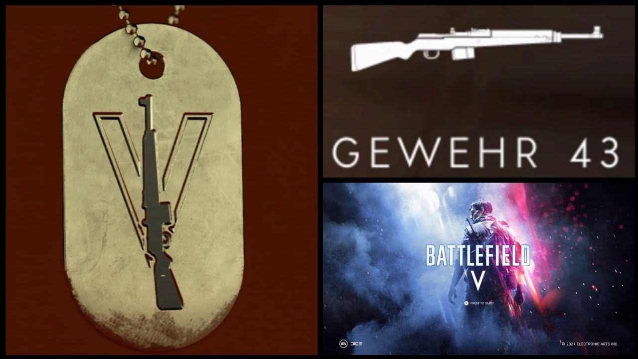 GEWEHR 43 Mastery Dog Tag Journey In Battlefield V