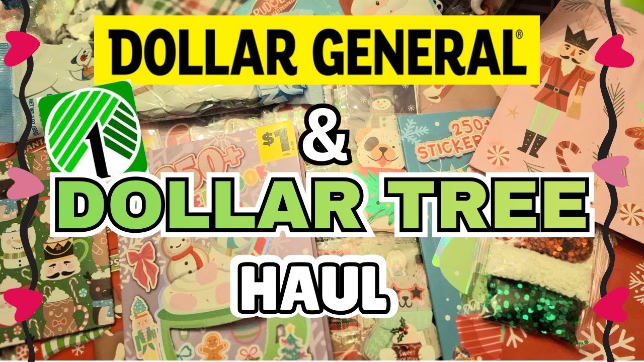 “Dollar General Haul & Dollar Tree Haul Fun Finds!” 🎀✨
