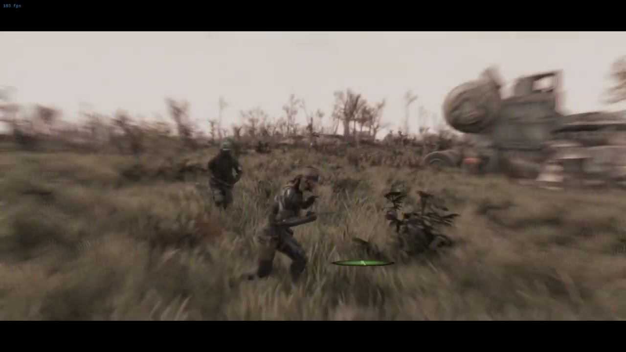 Fallout 4 - 3rdP Animations - MGS IV GOP  Old Snake Knives running animations plus 360 attempt