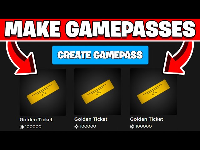 How to MAKE A GAMEPASS in ROBLOX (AND CALCULATE TAX) 