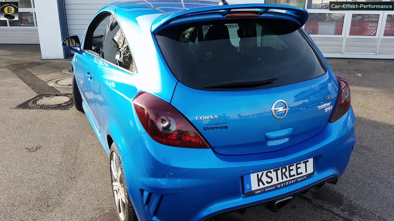 Opel Corsa Opc Tuning 233ps 3nm Prufstand Exhaust Sound Revs Engine Speed Youtube