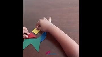 Tangram Camel | A fun way to work with shapes | D.M. Mukundhan | #Shorts