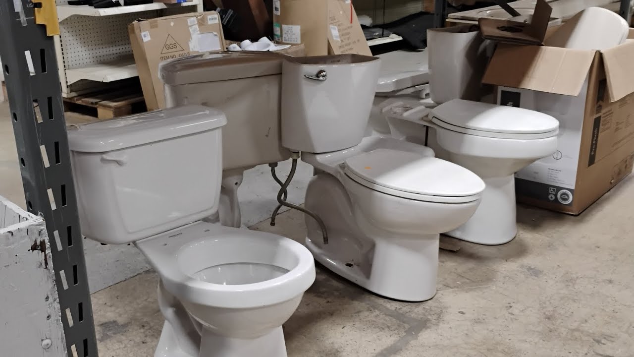 (EPIC FIND) Toilets at Habitat for Humanity - YouTube