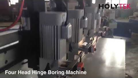 Four Head Hinge Boring Machine HOLYTEK