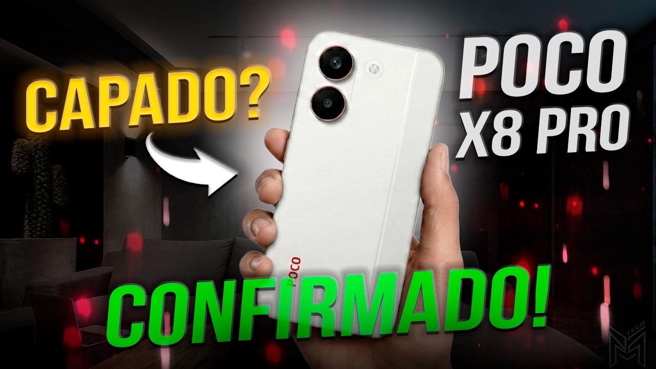 VAZOU A VERSÃO GLOBAL! POCO X8 PRO e PRO MAX perdeu 1.000 mAh? A verdade!