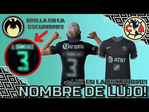 PERSONALIZANDO EL NUEVO JERSEY DEL CLUB AMERICA TERCERO 2022! | ¿QUE NOMBRE  ELEGIMOS? | ES HERMOSO! - YouTube