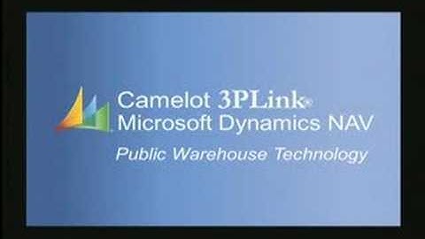 Camelot 3PL software