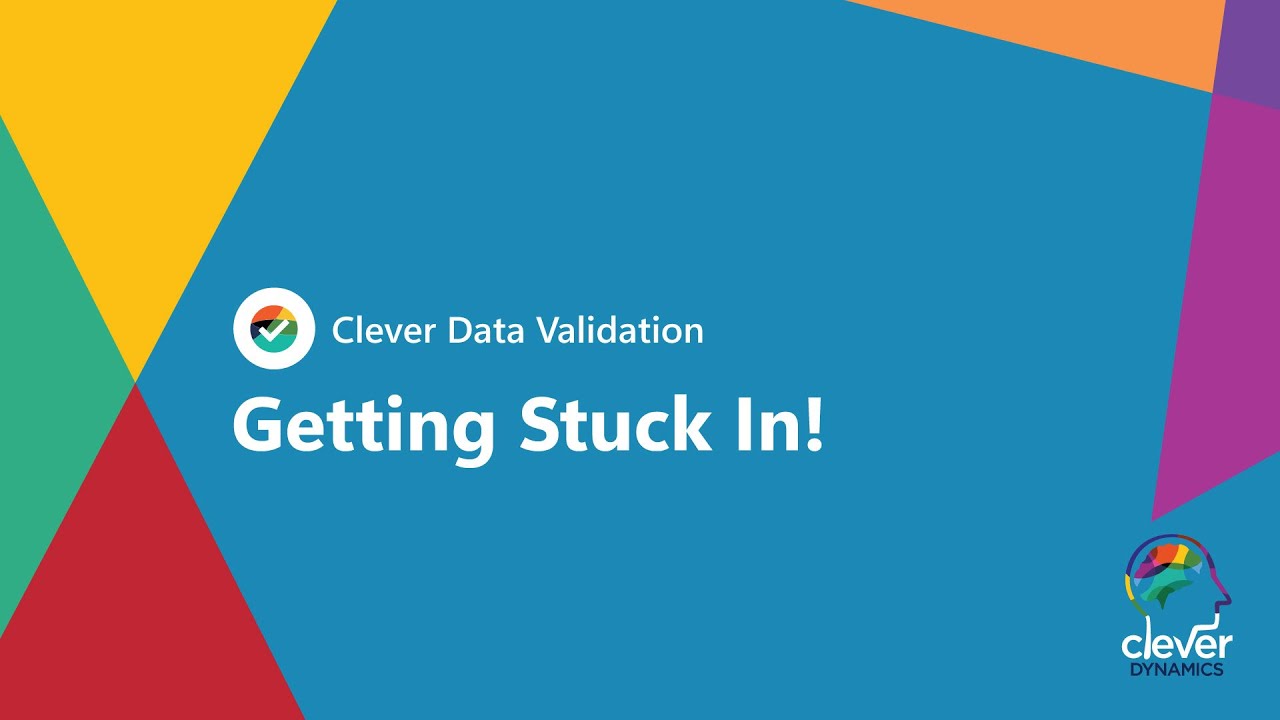 Clever Data Validation - Getting Stuck In! - YouTube