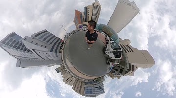 insta 360 one x sample video using the insta 360 studio software