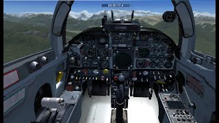 FSX Patrouille Suisse X mission. Level: intermediate. Throttle lever visualization