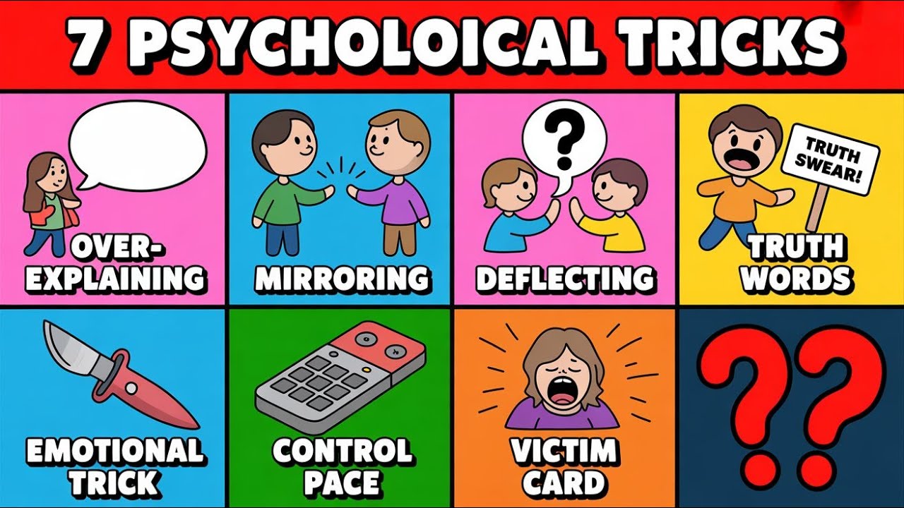 Every Psychological Trick Liars Use Explained in 4 Minutes YouTube
