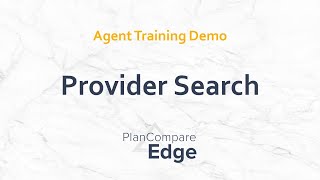 Provider Search