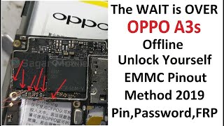 Oppo A3s CPH1803 Pattern Unlock Done Only Ufi Box