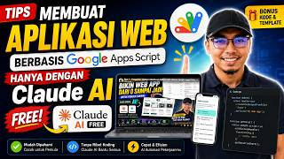 Google Apps Script Tutorial: Build Web Apps Using Only Claude AI for FREE screenshot 5
